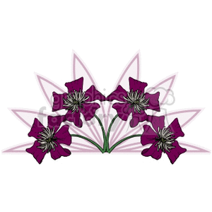 floral8 clipart. Commercial use image # 151242