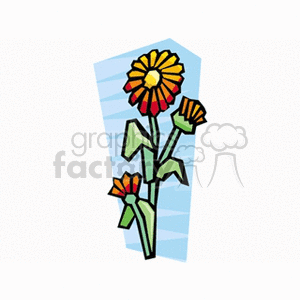 flower421212 clipart. Royalty-free image # 151386