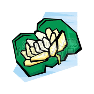cartoon lotus