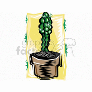   plant plants cactus cactuses  cactus201212.gif Clip Art Nature Plants 