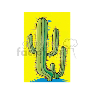   plant plants desert cactus cactuses  cactus241312.gif Clip Art Nature Plants 