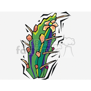 cactus32 clipart. Commercial use image # 151935