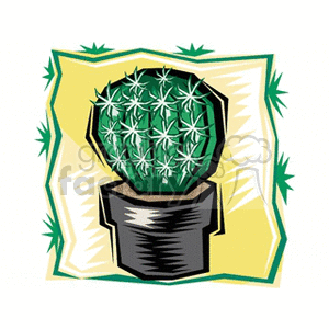 cactus41212 clipart. Commercial use image # 151943