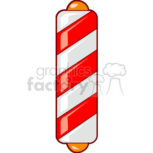 Barber pole clipart. Commercial use image # 153452