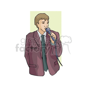 compere clipart. Royalty-free image # 154008