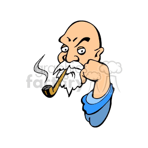 oldman clipart. Commercial use image # 154735