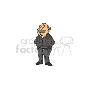 Priest clipart. Royalty-free image # 154939