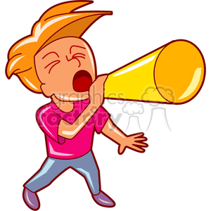 yelling201 clipart. Royalty-free image # 155181