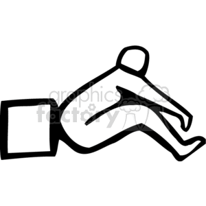   box boxes man guy lines Clip Art People Adults 