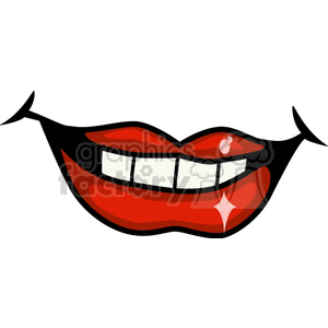   teeth smile lip lips people  FPA0106.gif Clip Art People Adults 