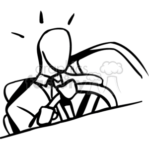   man guy driving driver drivers car cars people transportation  PPA0171.gif Clip Art People Adults 