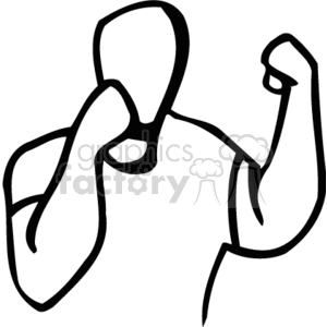   man guy mad angry anger fight fighting fighter people  PPA0173.gif Clip Art People Adults 
