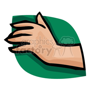 hand41 clipart. Commercial use image # 158160
