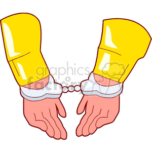 handcuff803 clipart. Royalty-free image # 158300