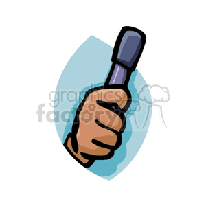 handmicrophone5 clipart. Commercial use image # 158324