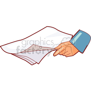   hand hands newspaper newspapers  newspaper400.gif Clip Art People Hands 