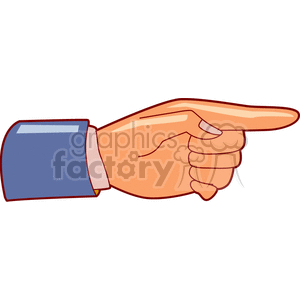   hand hands point  point300.gif Clip Art People Hands 