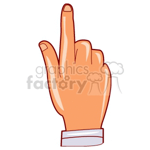pointing400 clipart. Commercial use image # 158448