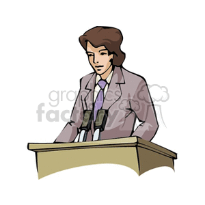   auctioneer auctioneers auction auctions politics politician speaking  docent.gif Clip Art People Occupations 