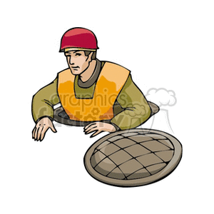 electrician clipart. Commercial use image # 160160