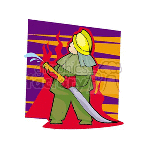 fireman clipart. Commercial use image # 160182