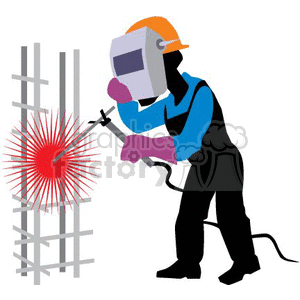 welder clipart. Commercial use image # 161407