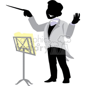  people job jobs work working occupation occupations career careers maestro musician music orchestra   jobs-122105-105 Clip Art People Occupations 