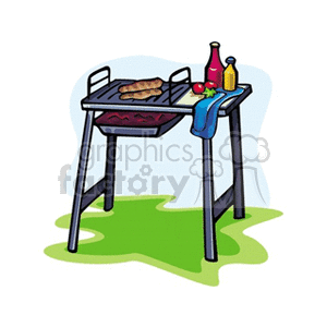 barbecue clipart. Royalty-free image # 163802