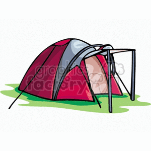   tent tents camp camping outdoors  bellten2t.gif Clip Art Places Outdoors 