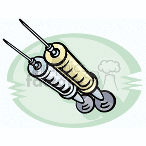 syringe clipart. Commercial use image # 165516