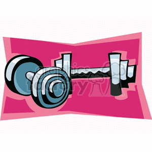 barbell2 clipart. Commercial use image # 165641