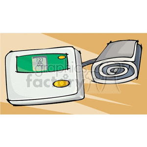   medical emergancy hospital paramedic equipment blood pressure meter pump meters  bloodpressuremeter.gif Clip Art Science Health-Medicine 