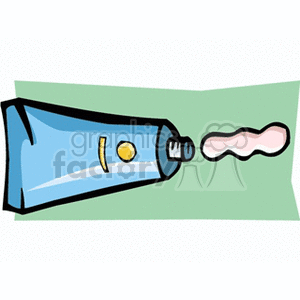   makeup lotion tube tubes cream creams  cream4.gif Clip Art Science Health-Medicine 