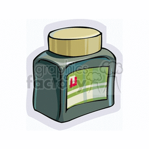 phial clipart. Commercial use image # 166022