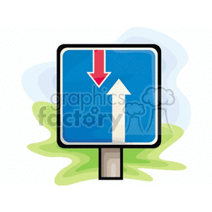   street sign signs two way traffic arrow arrows  advantage2.gif Clip Art Signs-Symbols 