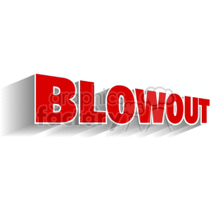 blowout clipart. Royalty-free image # 166681