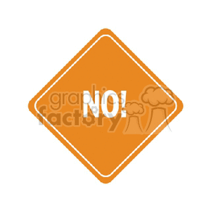no! clipart. Commercial use image # 166793