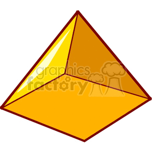   pyramid pyramids egypt egyptian shapes  pyramid803.gif Clip Art Signs-Symbols 