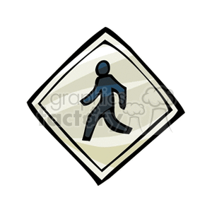   sign signs street people crossing walking walk  sign44.gif Clip Art Signs-Symbols 