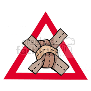   street sign signs crossing  attentioncrossing2.gif Clip Art Signs-Symbols Road Signs 