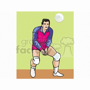 volleyballplayer3 clipart. Royalty-free image # 168168