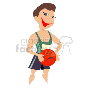 1004basketball002 clipart. Royalty-free image # 168569