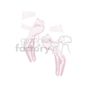 pointe shoes clipart. Commercial use image # 168808