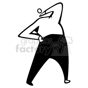   fitness exercising exercise aerobics  stretch500.gif Clip Art Sports Fitness 
