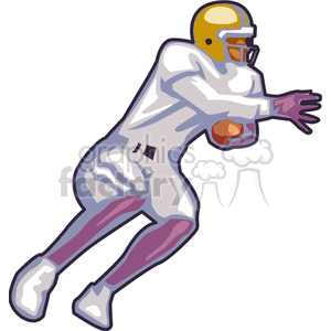high school football player clipart. Royalty-free image # 168993