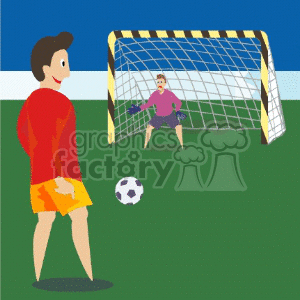 soccer field clipart. Commercial use image # 169705
