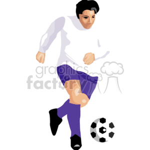  soccer ball balls player players  soccer012.gif Clip Art Sports Soccer 