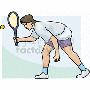 tennisplayer2 clipart. Royalty-free image # 170029