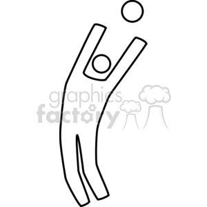 volleyball700 clipart. Royalty-free image # 170077