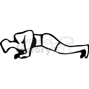   bodybuilder bodybuilders muscle muscles pushups fitness exercise exercising  PSR0125.gif Clip Art Sports Weight Lifting 